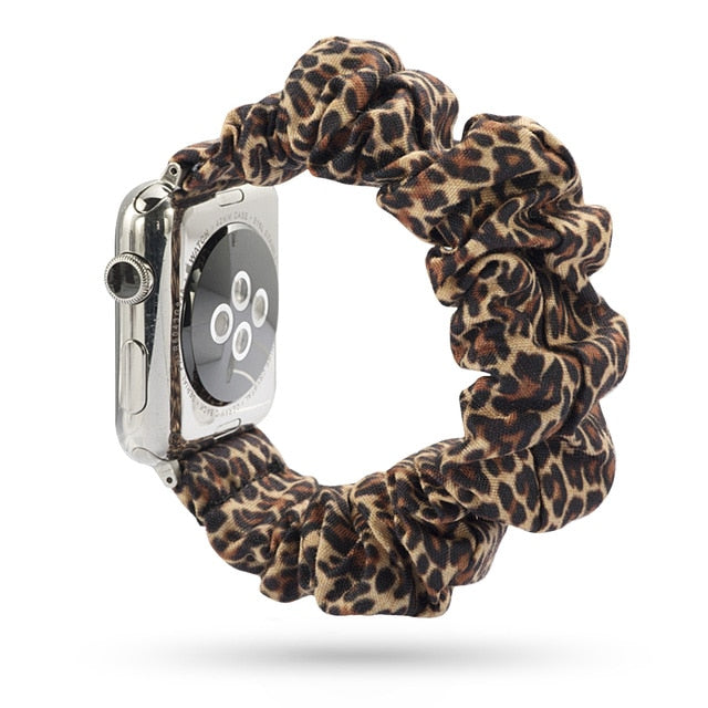 HiStraps™ - Leopard Scrunchie Watch Band