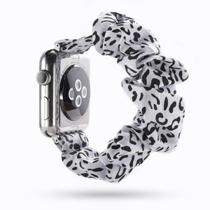 HiStraps™ - White Tiger Scrunchie Watch Band