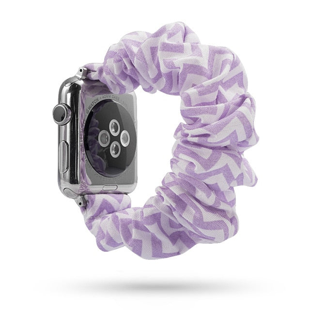 HiStraps™ - Lilac Craze Scrunchie Watch Band