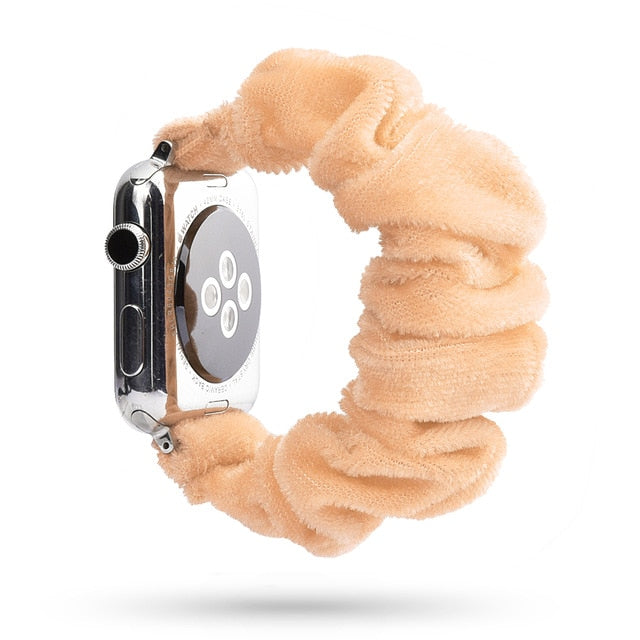 HiStraps™ - Peach Scrunchie Watch Band