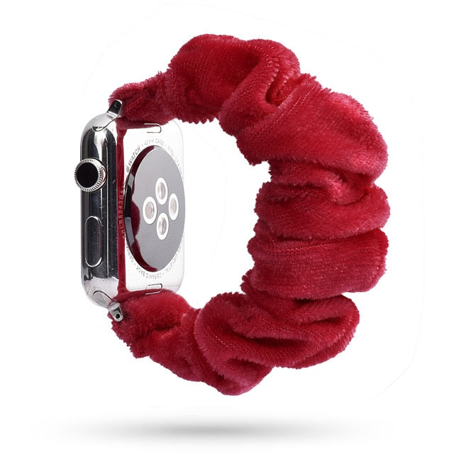 HiStraps™ - Red Scrunchie Watch Band