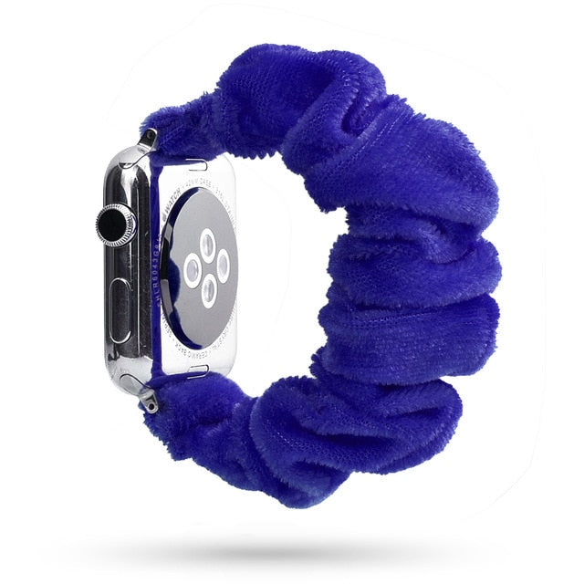 HiStraps™ - Blue Scrunchie Watch Band