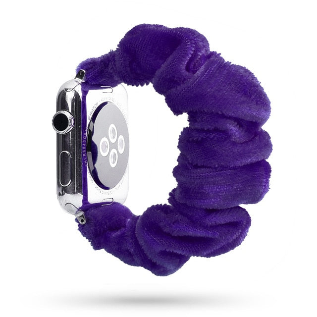 HiStraps™ - Purple Scrunchie Watch Band